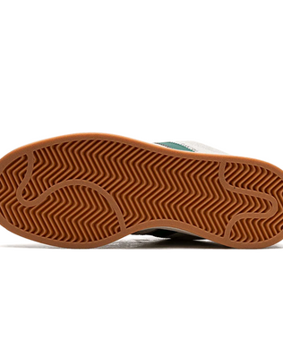 Adidas Campus 00s Crystal White Dark Green