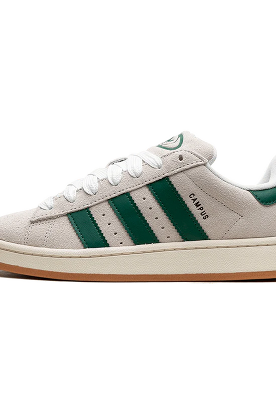 Adidas Campus 00s Crystal White Dark Green