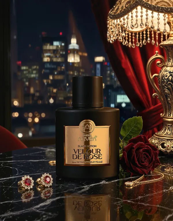 MAISON ARVEA BLACK EDITION VELOUR DE ROSE