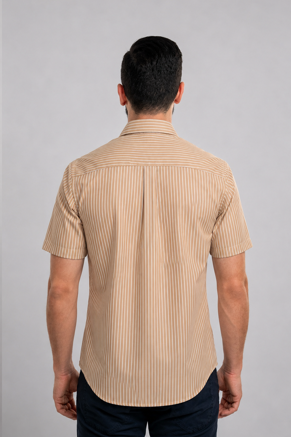 Gant Chemise Demi Manches à Rayures  Casual Fit