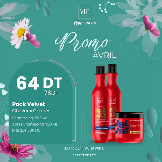 Pack Capillaire pour cheveux colores