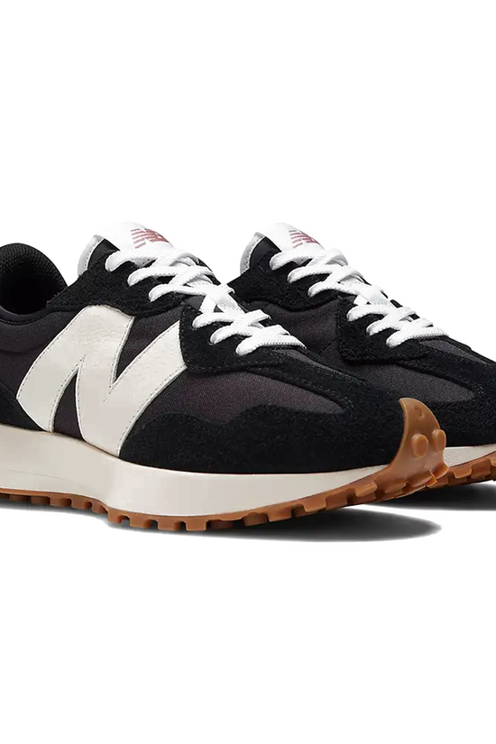 New Balance 327 Black and white