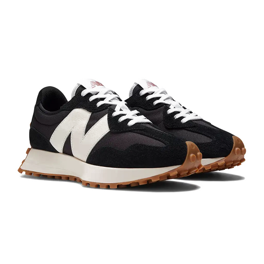 New Balance 327 Black and white