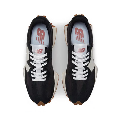 New Balance 327 Black and white