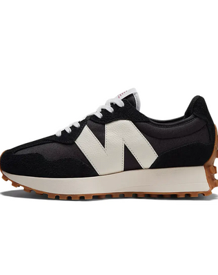 New Balance 327 Black and white