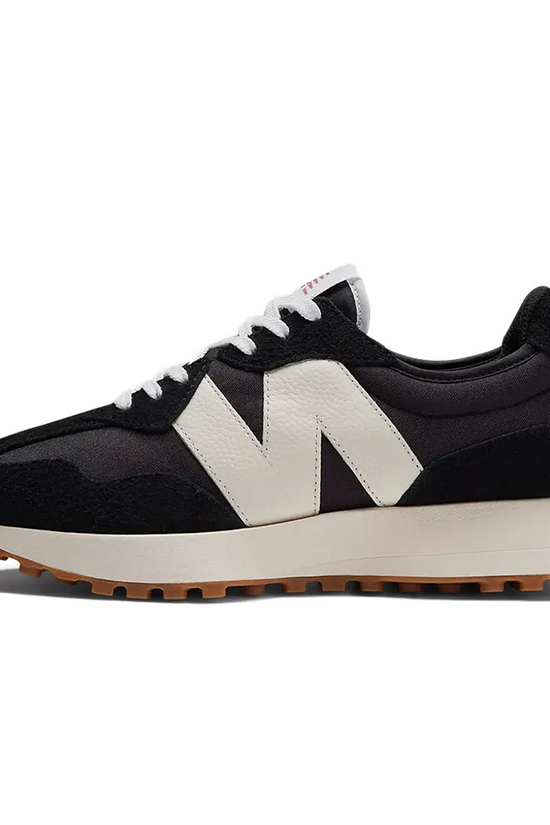New Balance 327 Black and white