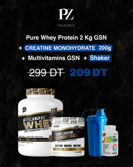 PACK PURE WHEY GSN