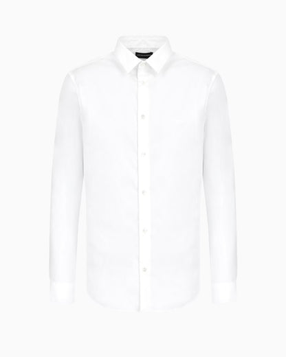 ARMANI Chemise Slim Fit Blanc