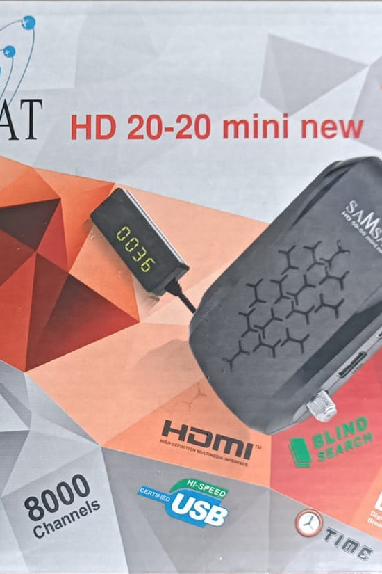 Récepteur SAMSAT HD 20-20 mini new + 5 Abonnements