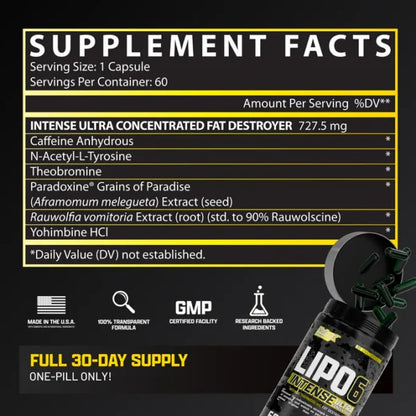 NUTREX Lipo-6 Intense UC