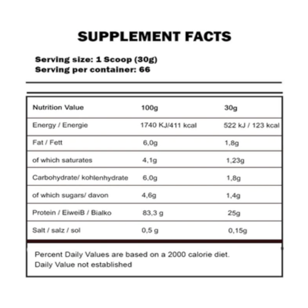 LACTOSÉRUM LEVRONE GOLD 2 kg