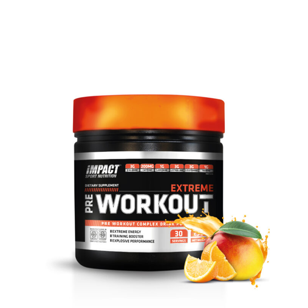 Extreme Pre Workout Impact Nutrition