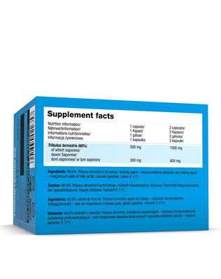 TRIBUSTERON 60 – Tribulus Teresterris 120 Capsules