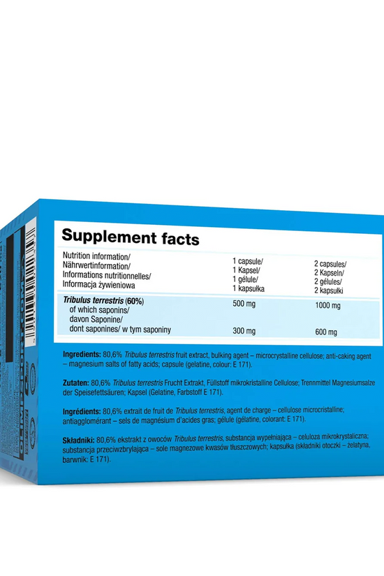 TRIBUSTERON 60 – Tribulus Teresterris 120 Capsules