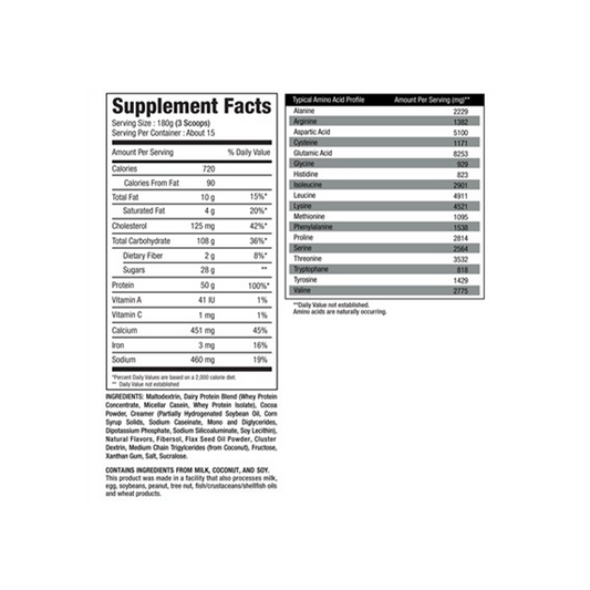 THERMO GAINER - PHYSIQUE NUTRITION| 2.72 KG
