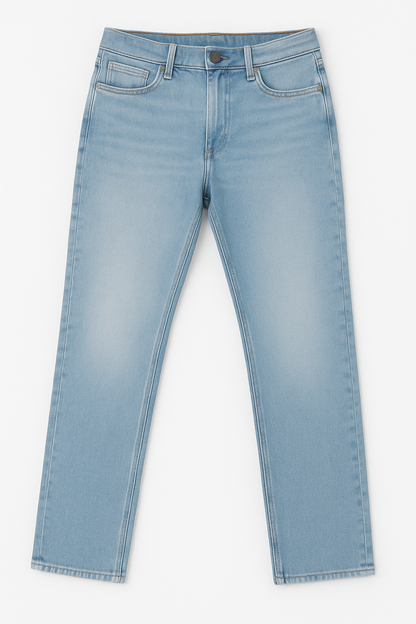 ARMANI Jean Demi Droite Light Blue Denim