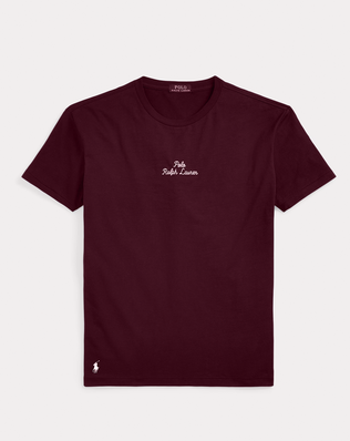 Polo Ralph Lauren T-shirt à logo en jersey Classic Fit Unisex Aubergine