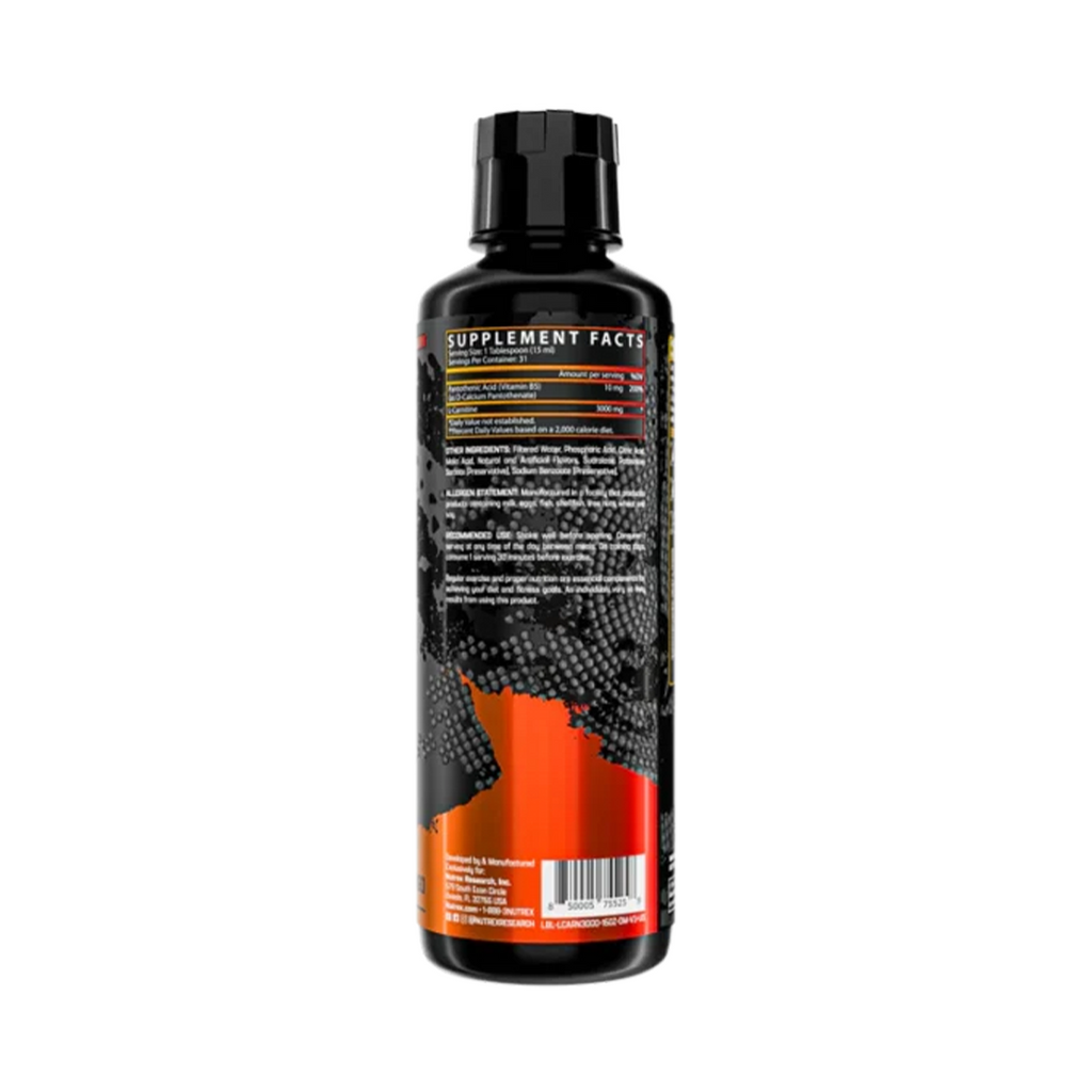 Nutrex Research – Carnitine liquide 3000 NOUVEAU !!