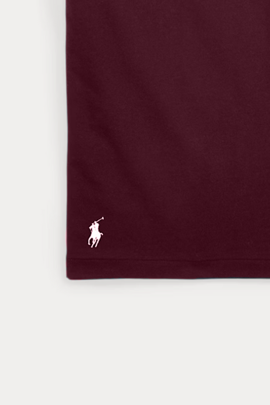 Polo Ralph Lauren T-shirt à logo en jersey Classic Fit Unisex Aubergine