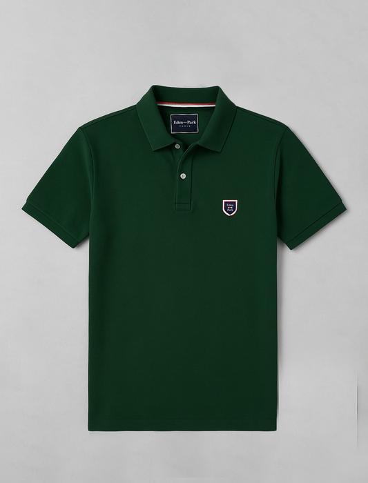 Eden Park Polo -  Vert