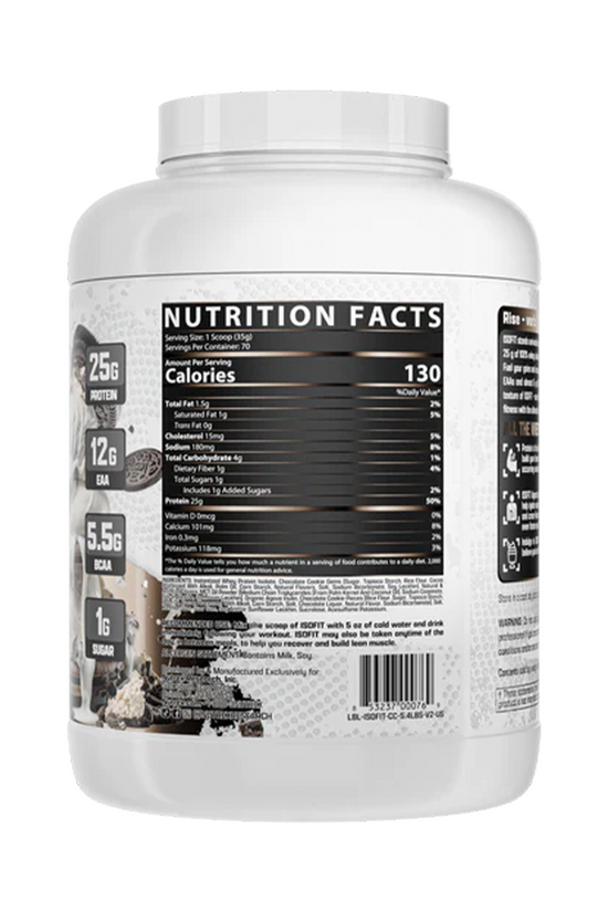 ISOFIT cookies cream – NUTREX – 2.45 KG