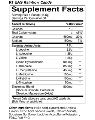 ESSENTIAL AMINO 9 / RULE 1 / 30 SERVINGS