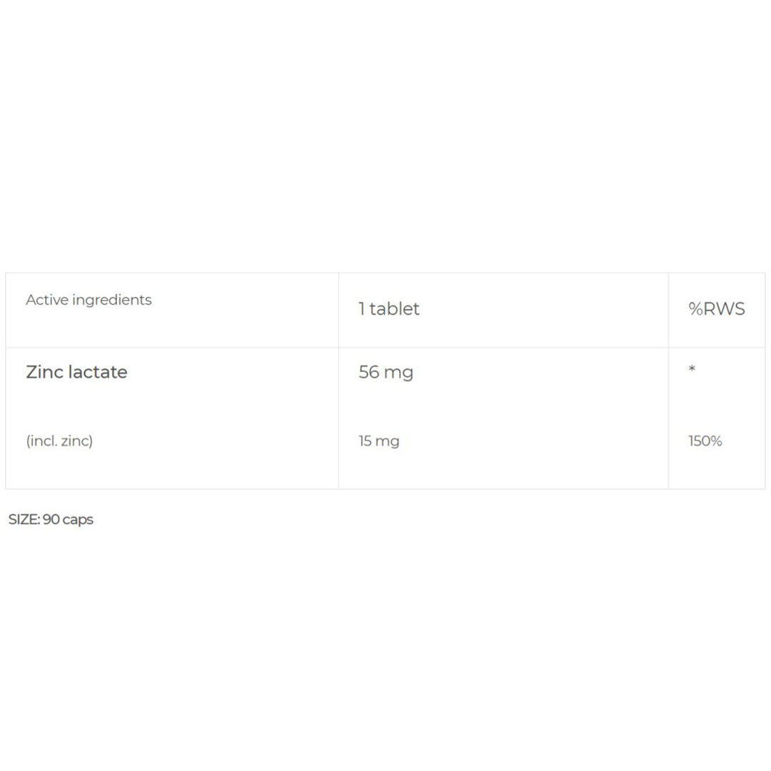 REAL PHARM - ZINC | 90 TABLETS