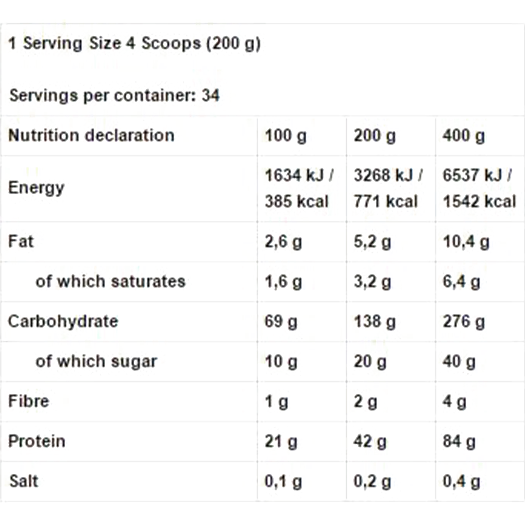 LEVRO MASS – 6,8 KG
