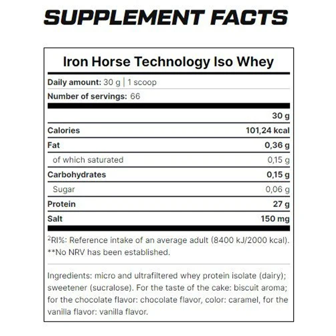 Iso whey muscletech 2.27 Kg