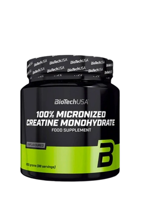 BioTechUSA - 100% Micronized Creatine Monohydrate | 300G