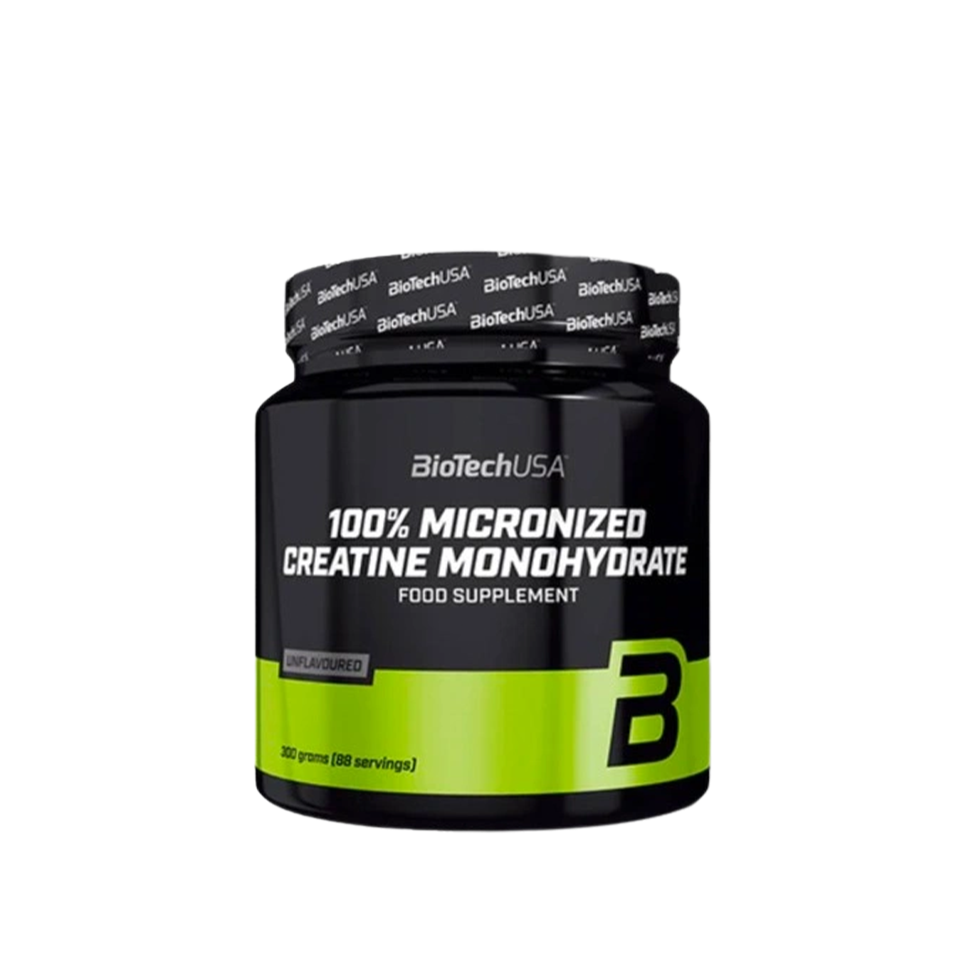 BioTechUSA - 100% Micronized Creatine Monohydrate | 300G