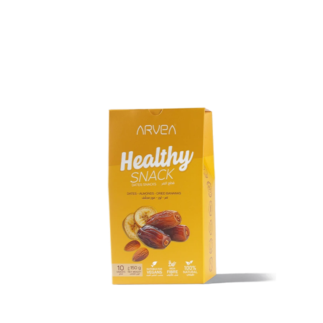 Healthy snack (Dattes-Amandes -Bananes séchées)