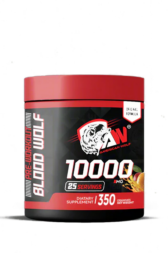 Pre - Workout 10000 mg / 350 G American Wolf