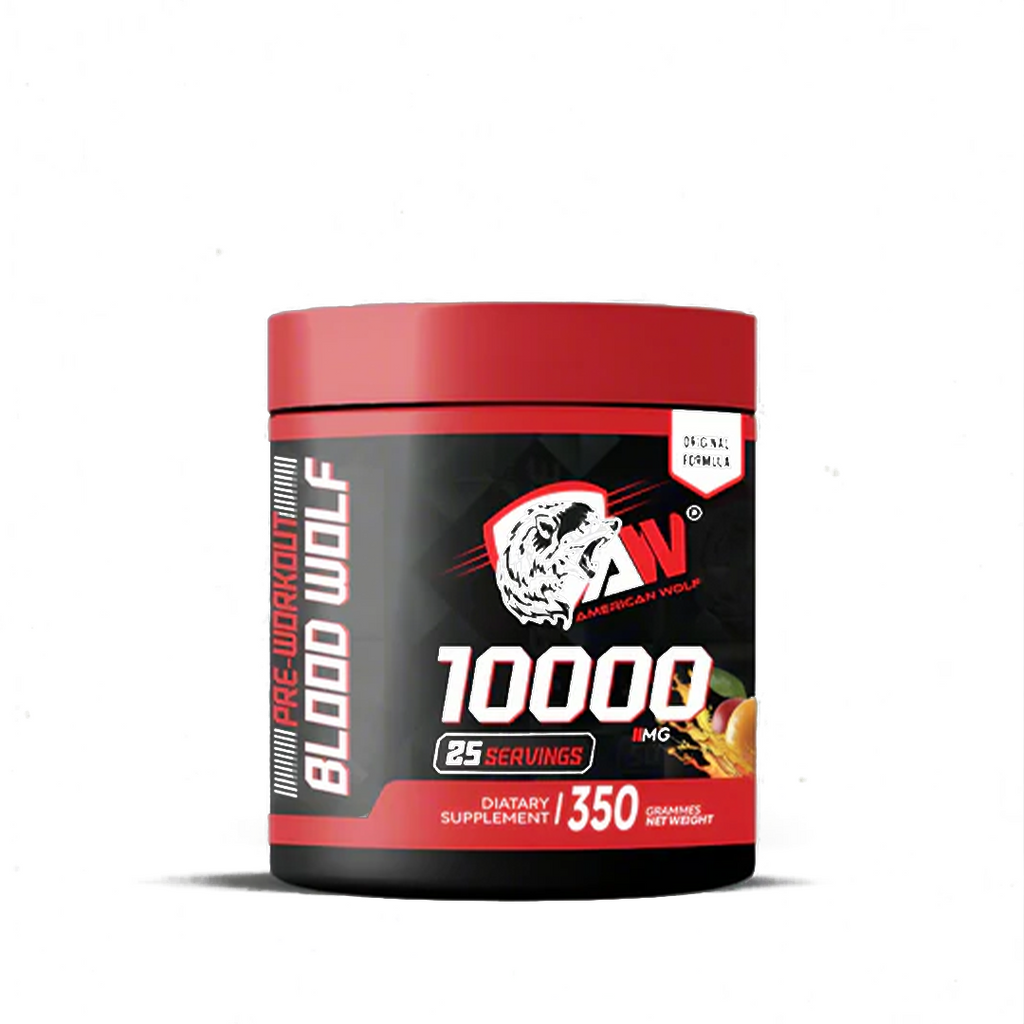 Pré-entraînement 10000 mg / 350 G American Wolf