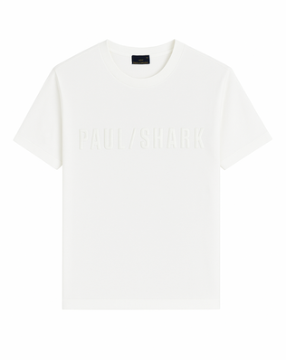 Paul & Shark T-shirt à logo brodé - Blanc