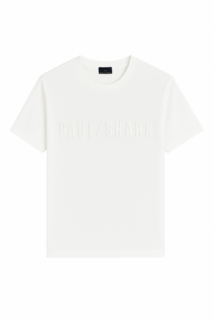 Paul & Shark T-shirt à logo brodé - Blanc