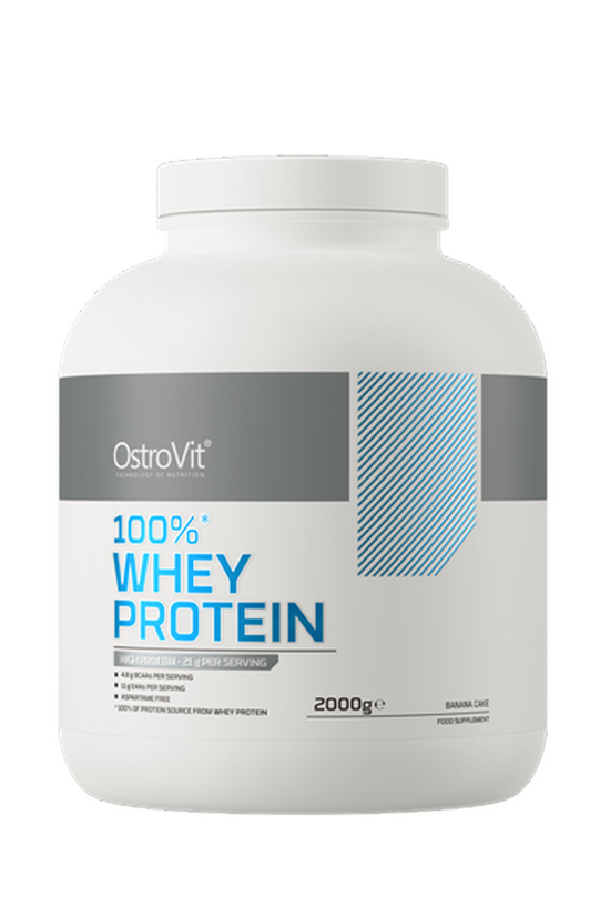 OstroVit 100% Whey Protein 2000 g banana cake