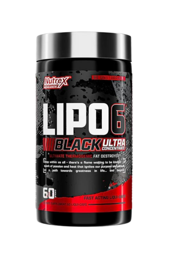 LIPO-6 BLACK UC NUTREX 60 CT
