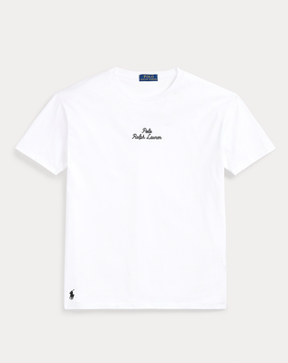 Polo Ralph Lauren T-shirt à logo en jersey Classic Fit Unisex Blanc
