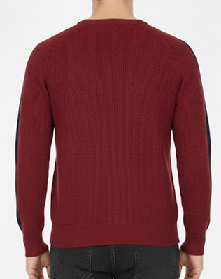 Moncler Pullover Logo Patch Cotton Slim Fit