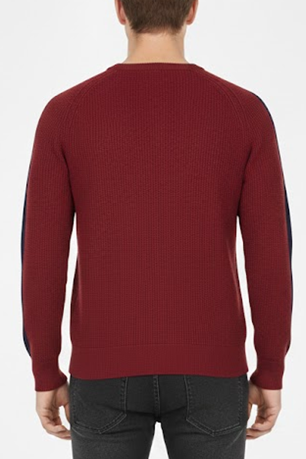 Moncler Pullover Logo Patch Cotton Slim Fit