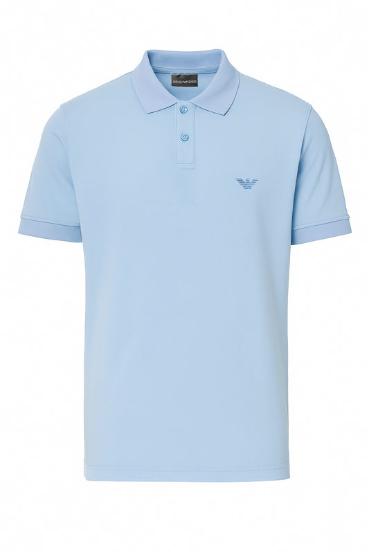 ARMANI Polo Sky Blu