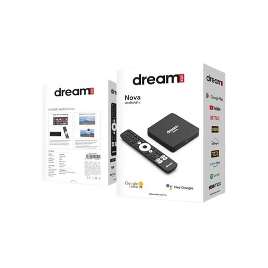 Dreamstar Nova Android TV Box 4K 2 Go RAM 32 Go mémoire sous licence Google
