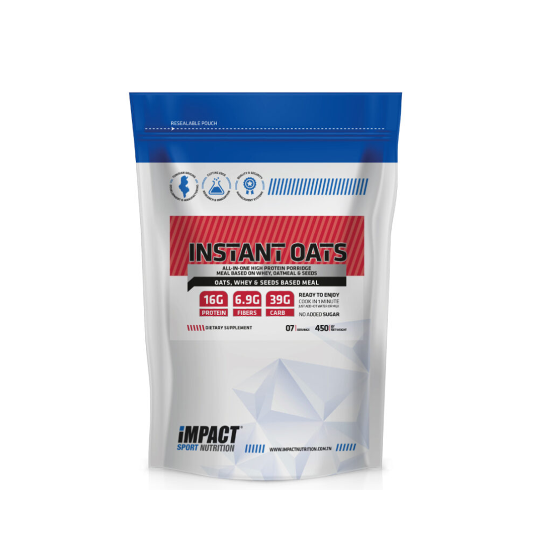 Instant OATS 450 G Impact Nutrition