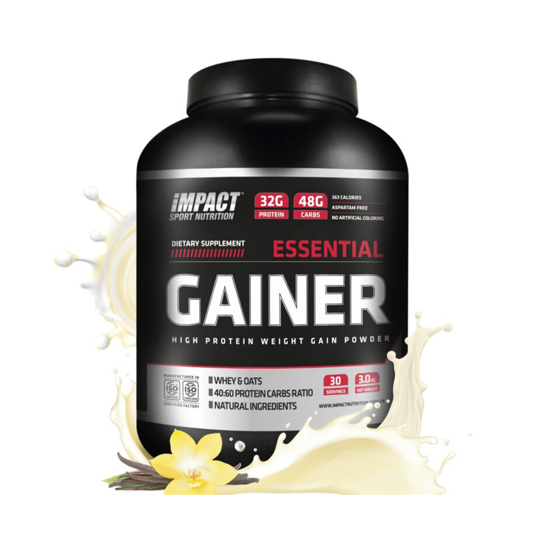 Essential Mass Gainer 3 KG Impact Nutrition