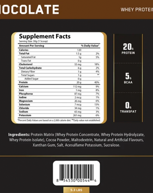 100% Whey Protein Plus Challenger Nutrition 2.4kg