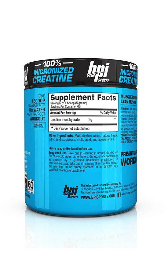 BEST CREATINE – BPI SPORTS – 60 SERVING