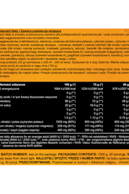 REAL PHARM CARBO ONE 1000G