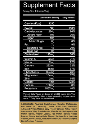 PREMIUM V-BULK HIGH PROTEIN LEAN GAINER 6lbs