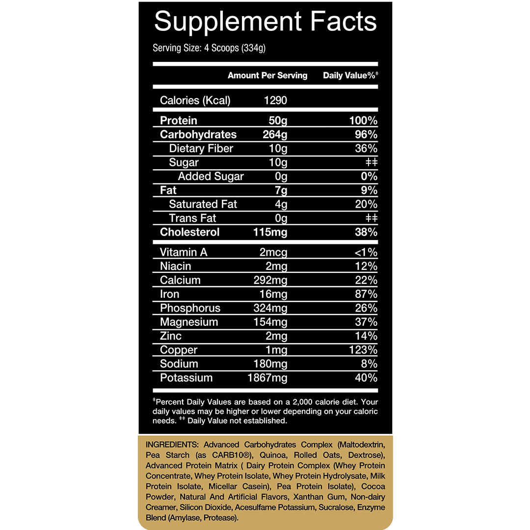 PREMIUM V-BULK HIGH PROTEIN LEAN GAINER 6lbs